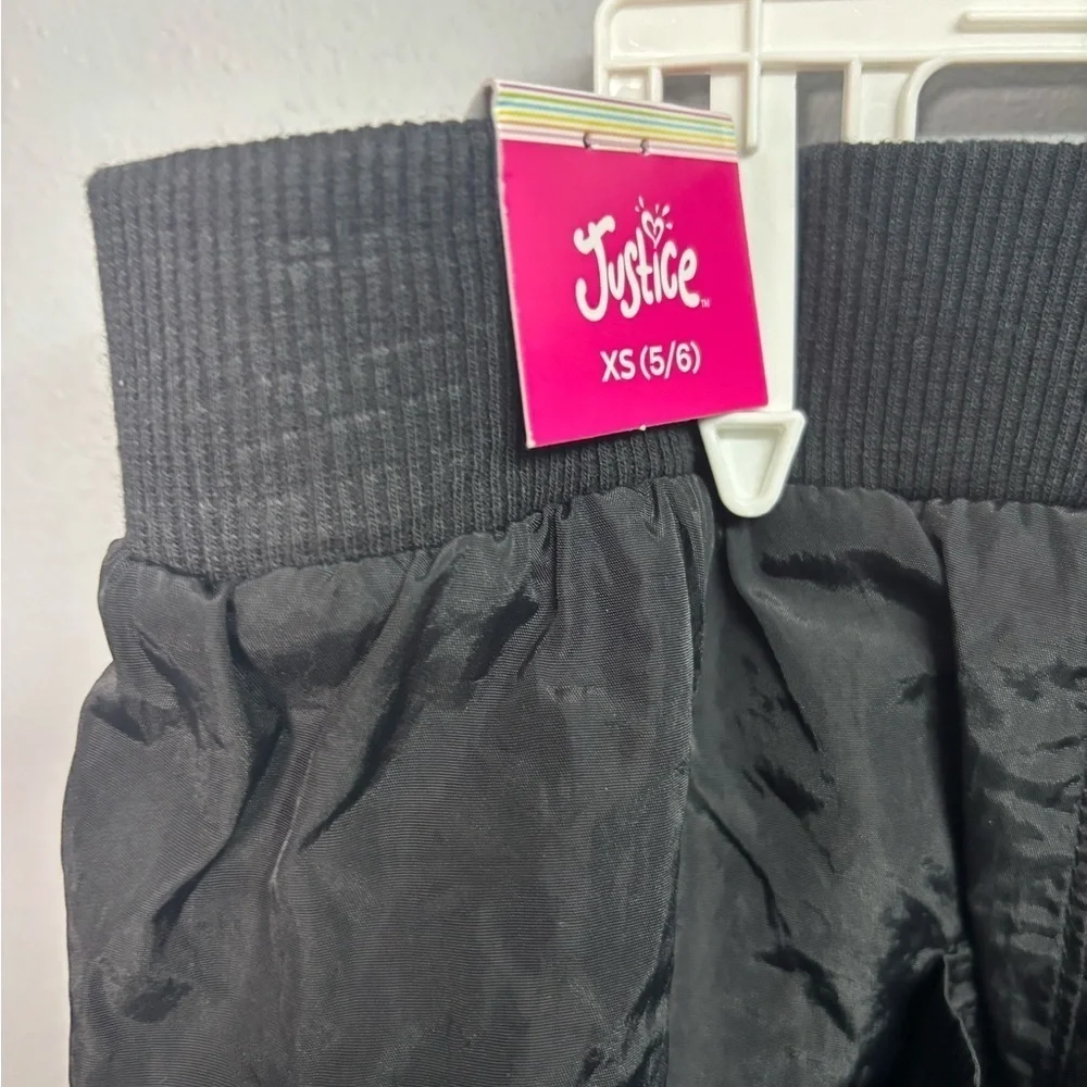 Justice Black Jogger Pants